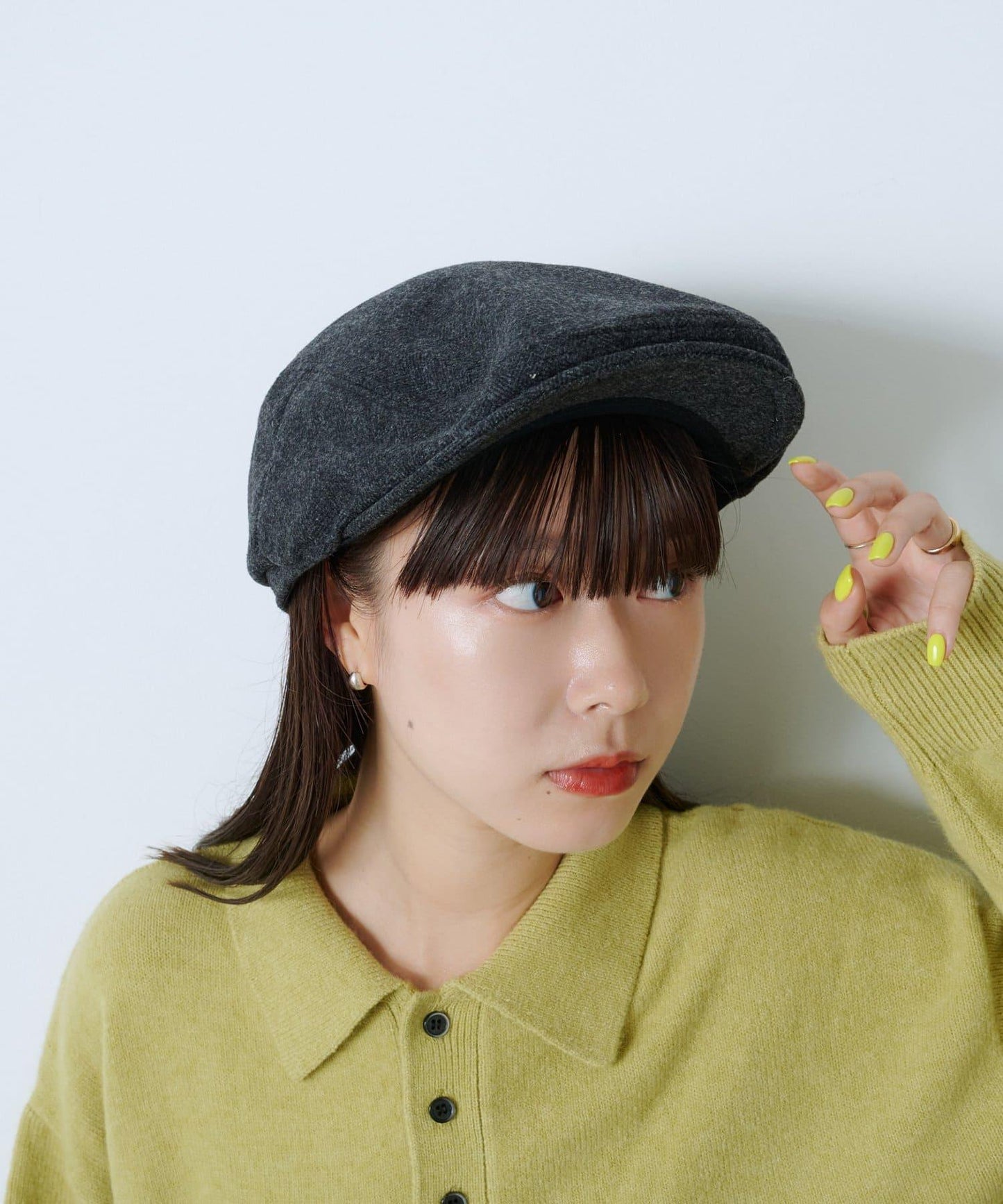 【Kastane】【WHIMSIC】人字紋獵裝帽