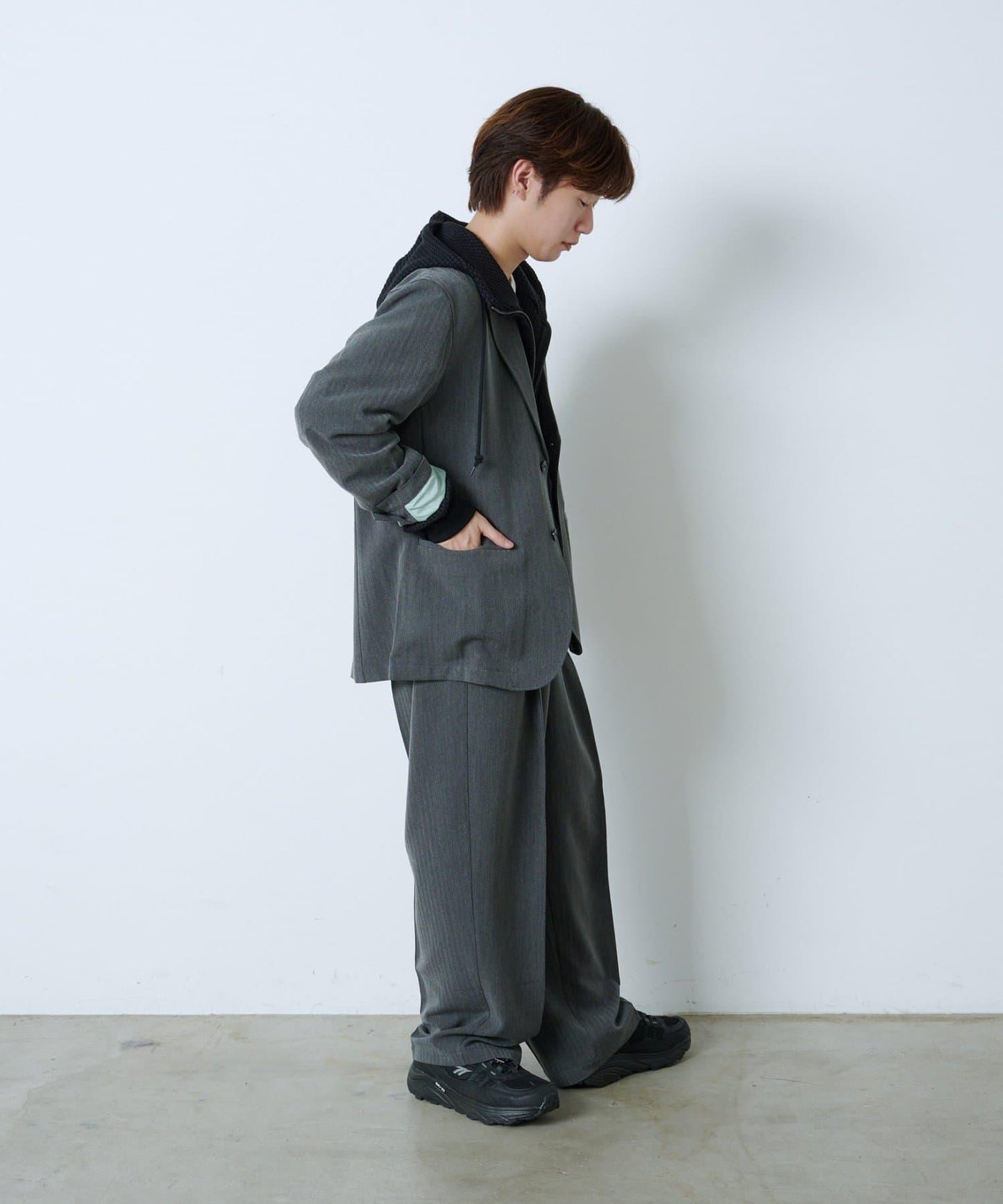 【WHIMSIC/SETUP対応】2粒扣西裝外套