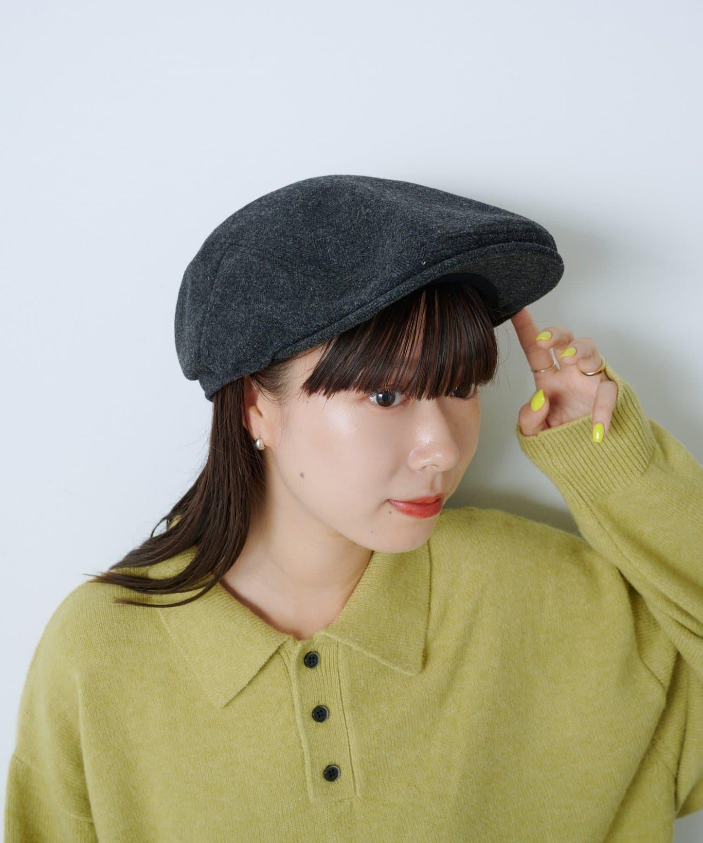 【Kastane】【WHIMSIC】人字紋獵裝帽