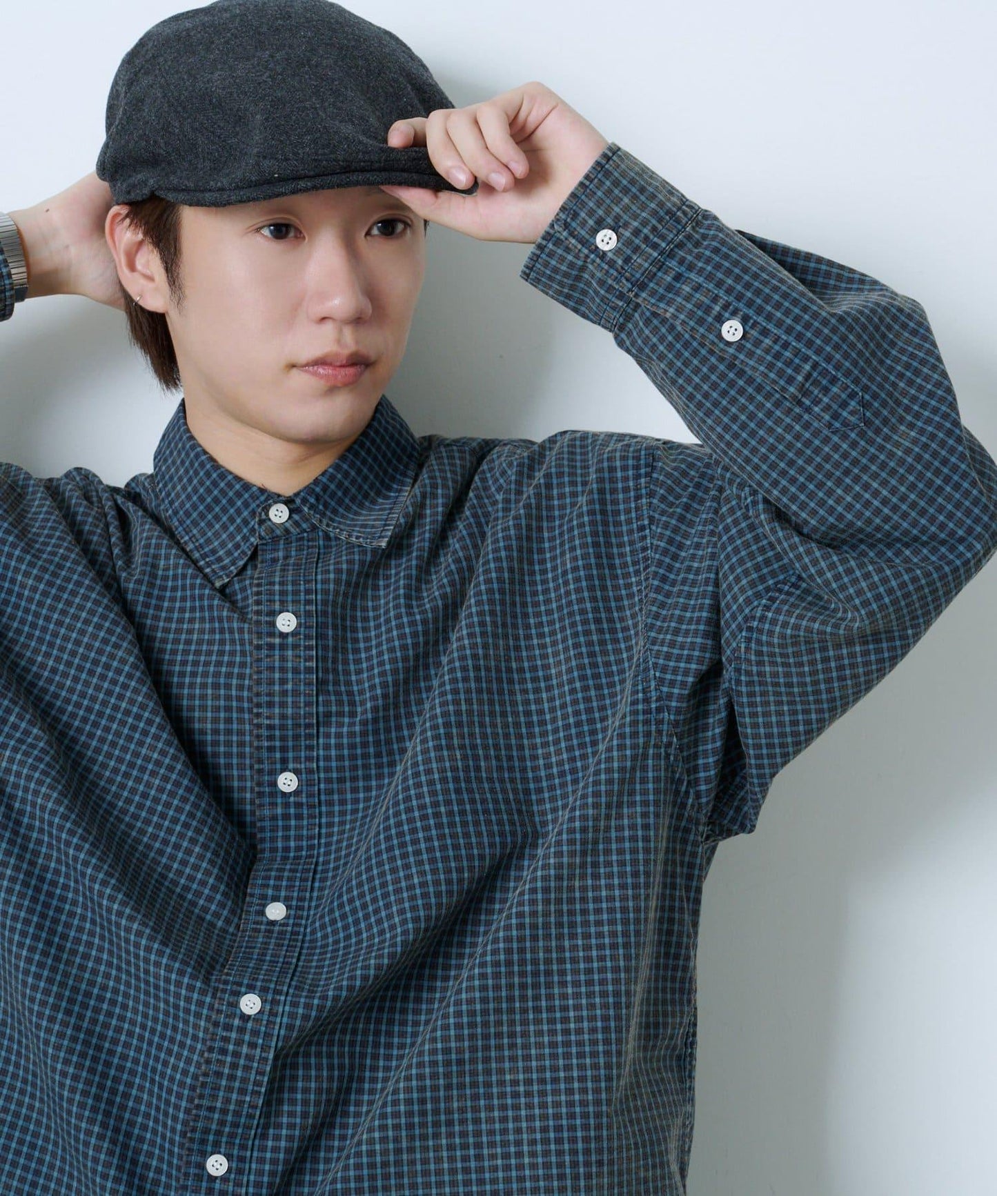 【Kastane】【WHIMSIC】人字紋獵裝帽