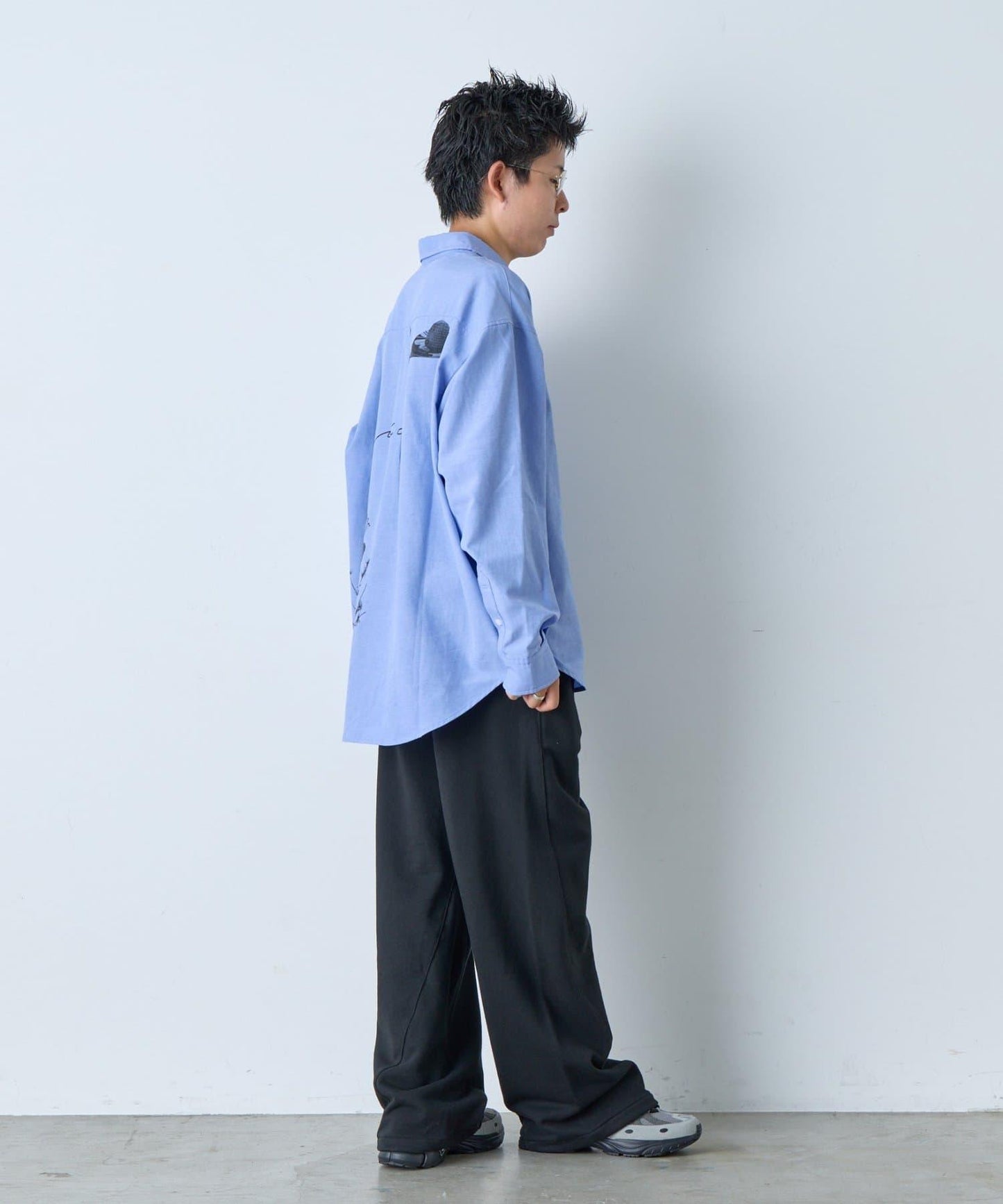 【WHIMSIC】融化午後圖案印花襯衫