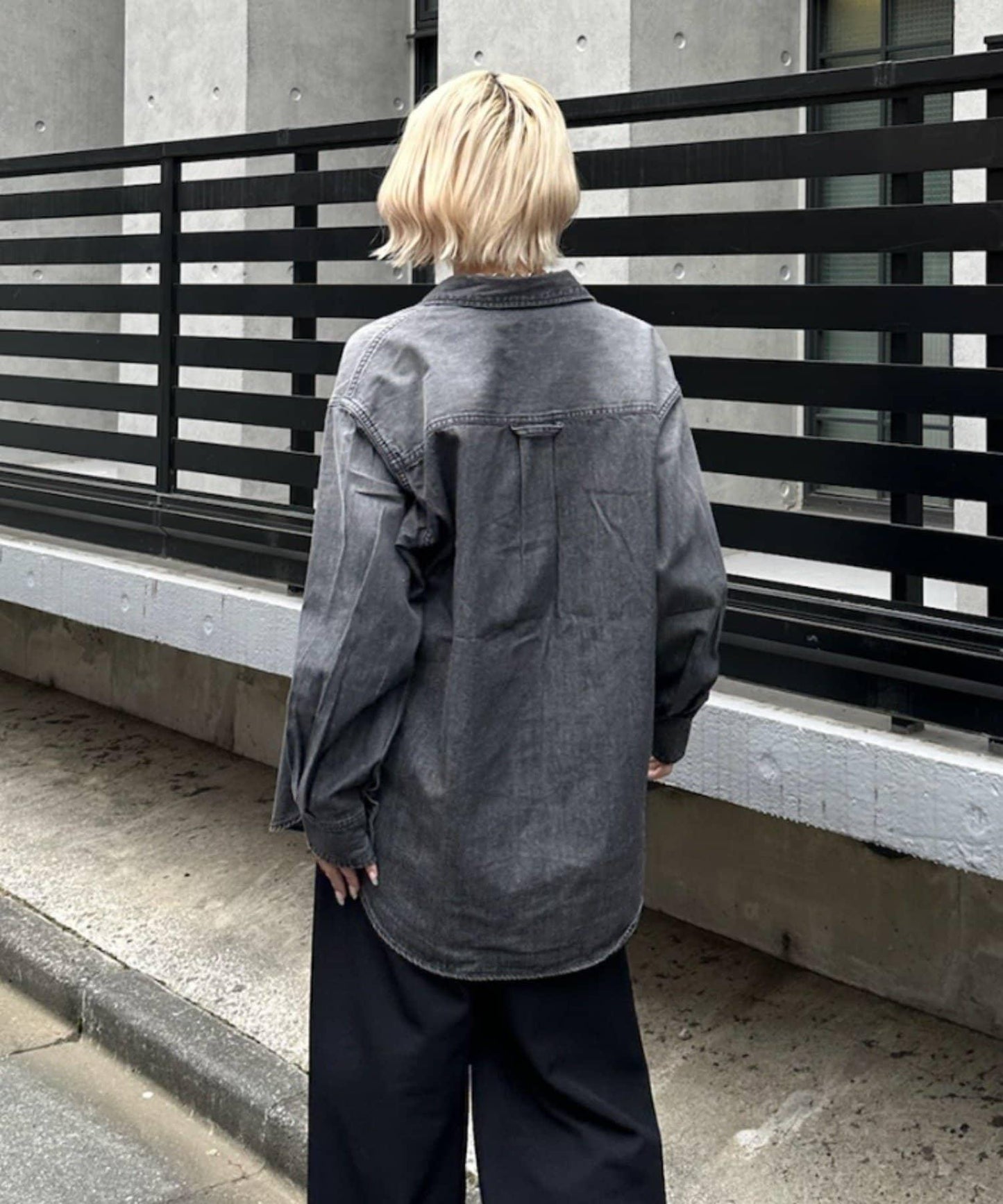 牛仔襯衫