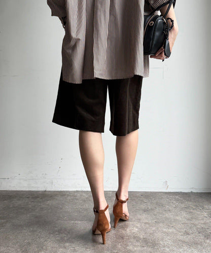 燈芯絨短褲