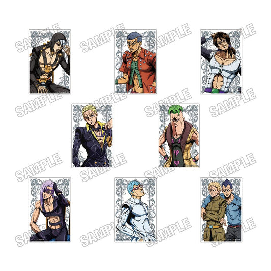 《JOJO的奇妙冒險》 黃金之風 亞克力積木收藏【RE】vol.2【全套BOX／8個裝】