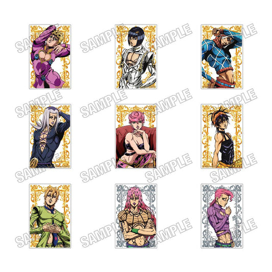 《JOJO的奇妙冒險》 黃金之風 亞克力積木收藏【RE】vol.1【全套BOX／9個裝】