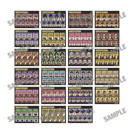 《JOJO的奇妙冒險》 黃金之風 證件照風格寫真收藏【RE】 【全套BOX／23個裝】