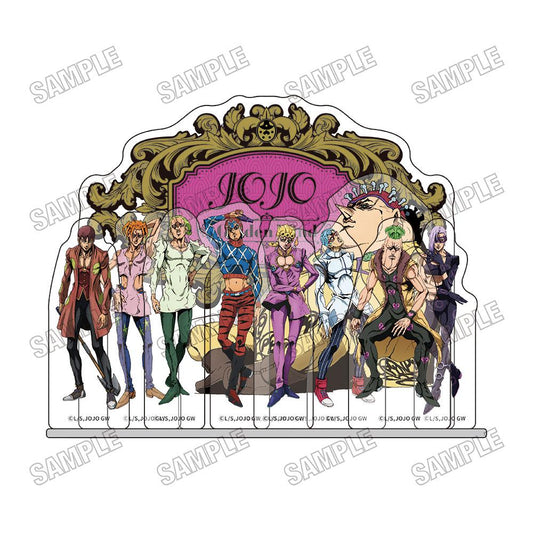 《JOJO的奇妙冒險》 黃金之風 亞克力場景擺件【RE】①