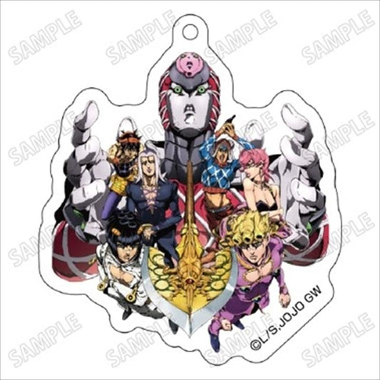 《JOJO的奇妙冒險》 黃金之風 亞克力鑰匙扣【RE】A