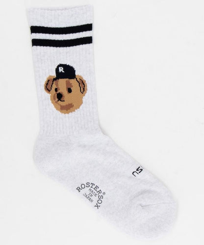 “TEAM BEAR”圖案襪