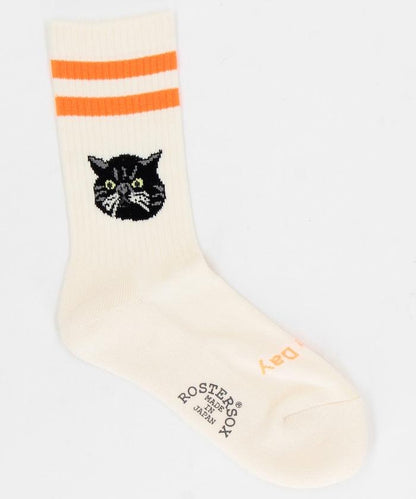 “CAT”貓咪圖案襪