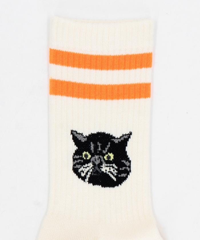 “CAT”貓咪圖案襪