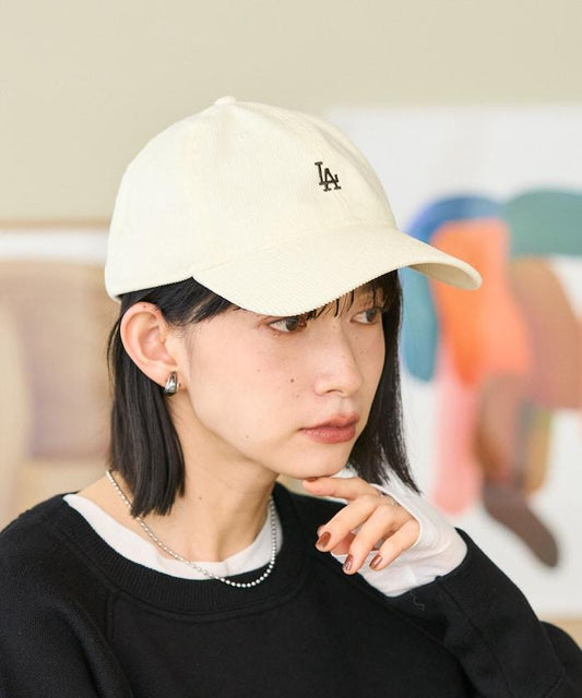 9TWENTY 微型燈芯絨標誌棒球帽
