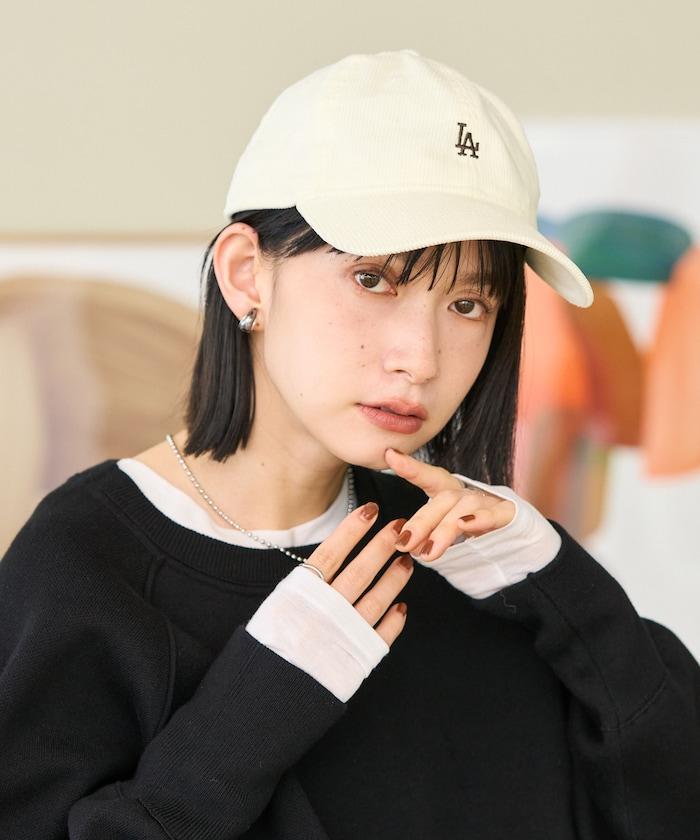 9TWENTY 微型燈芯絨標誌棒球帽