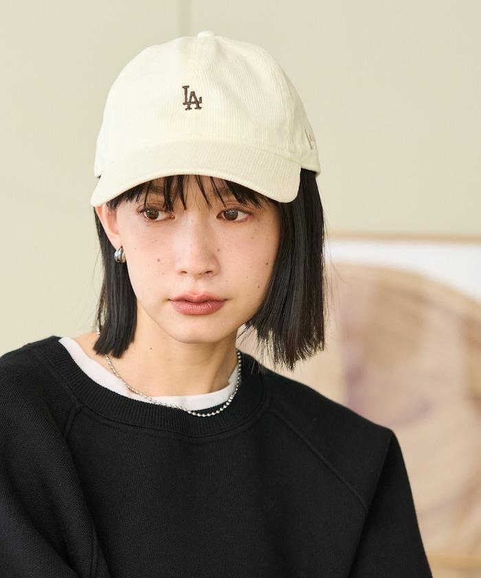 9TWENTY 微型燈芯絨標誌棒球帽