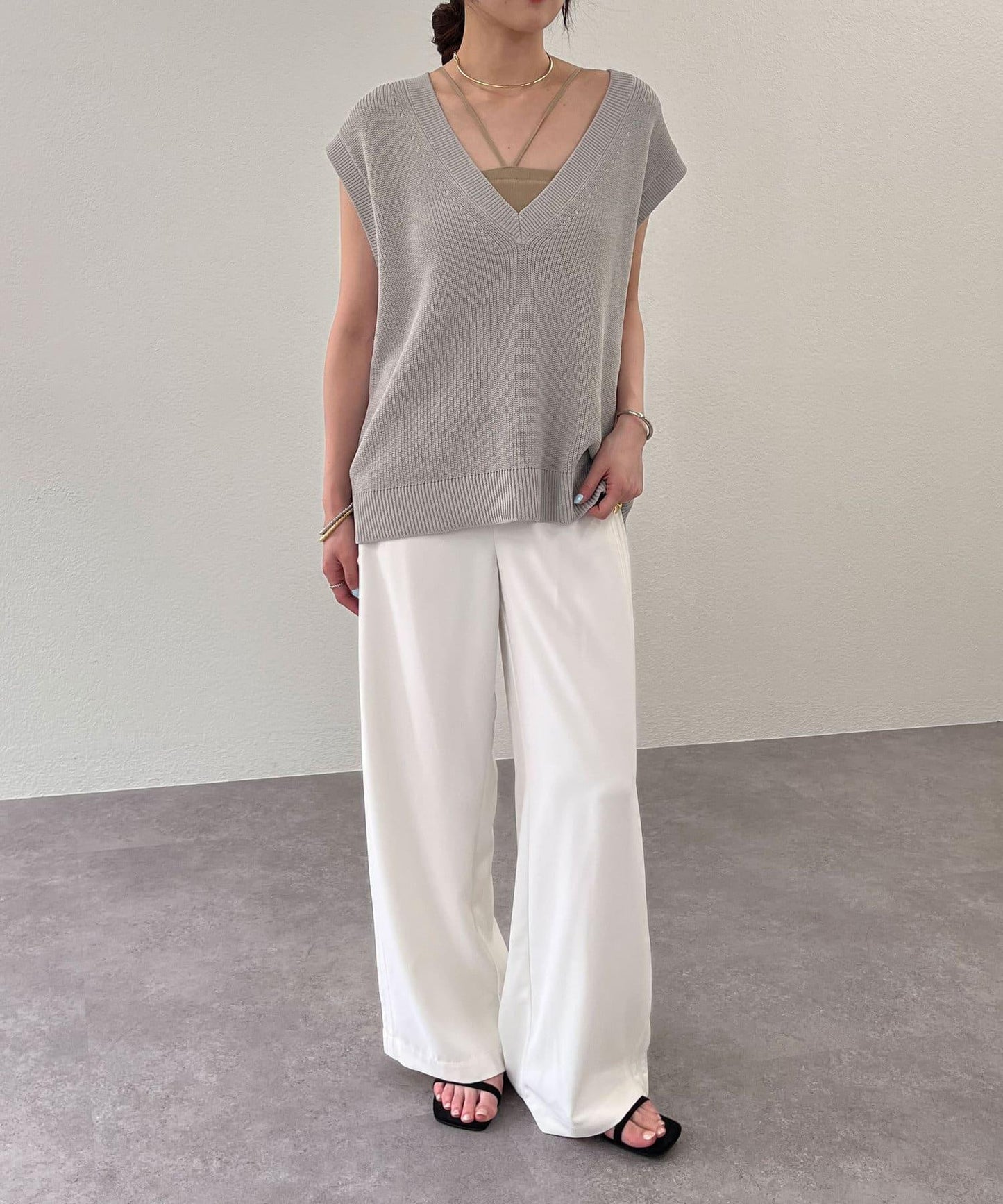 SHENERY 側邊條紋褲