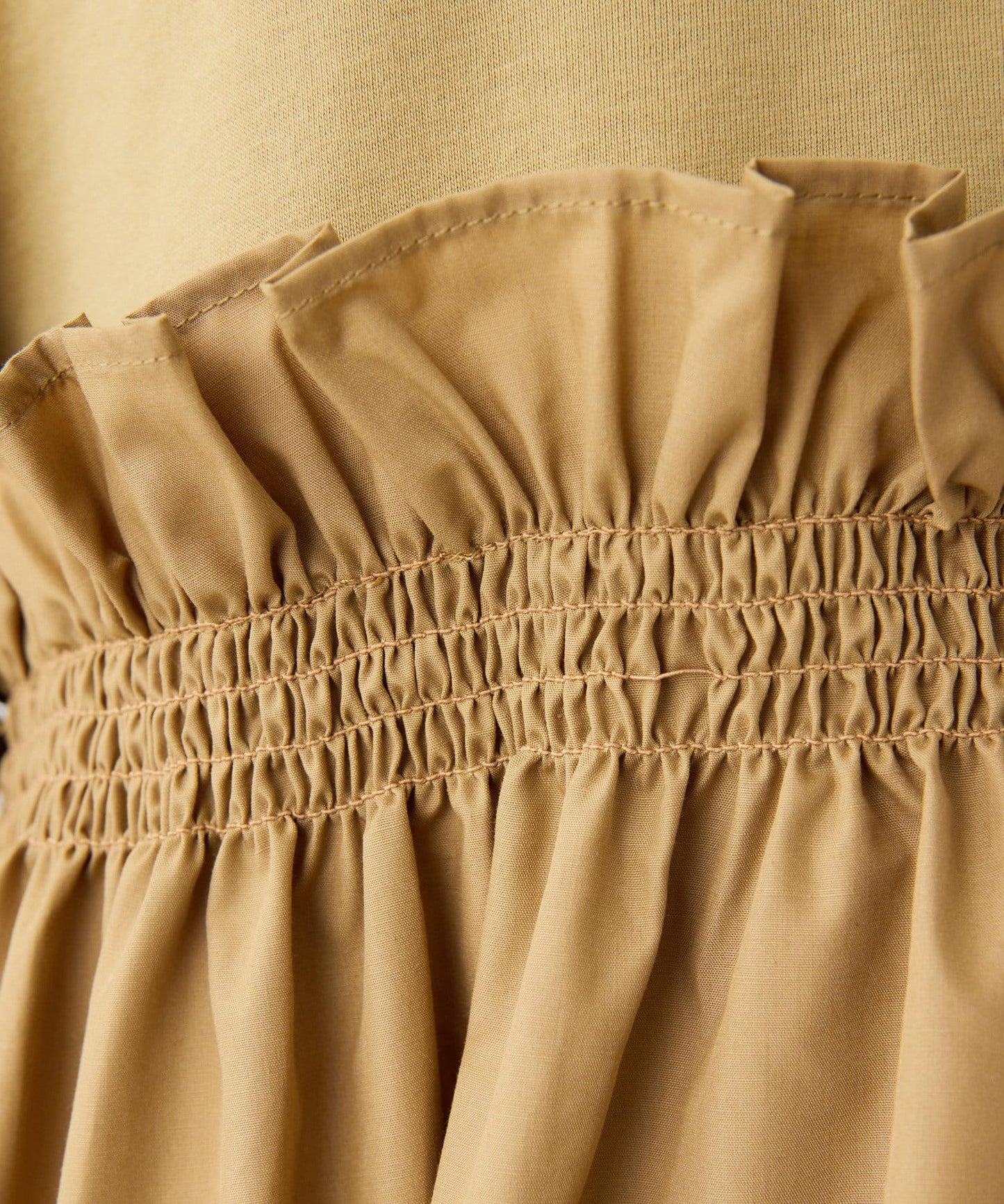 ear PAPILLONNER 荷葉邊抽褶上衣