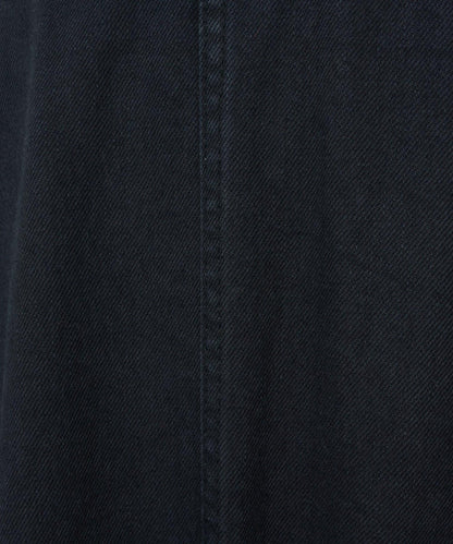 《15 quinze》皮革拼接工裝夾克