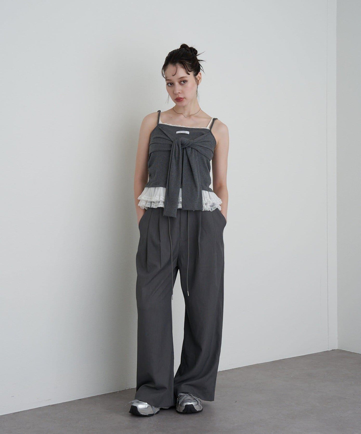 層疊設計吊帶背心