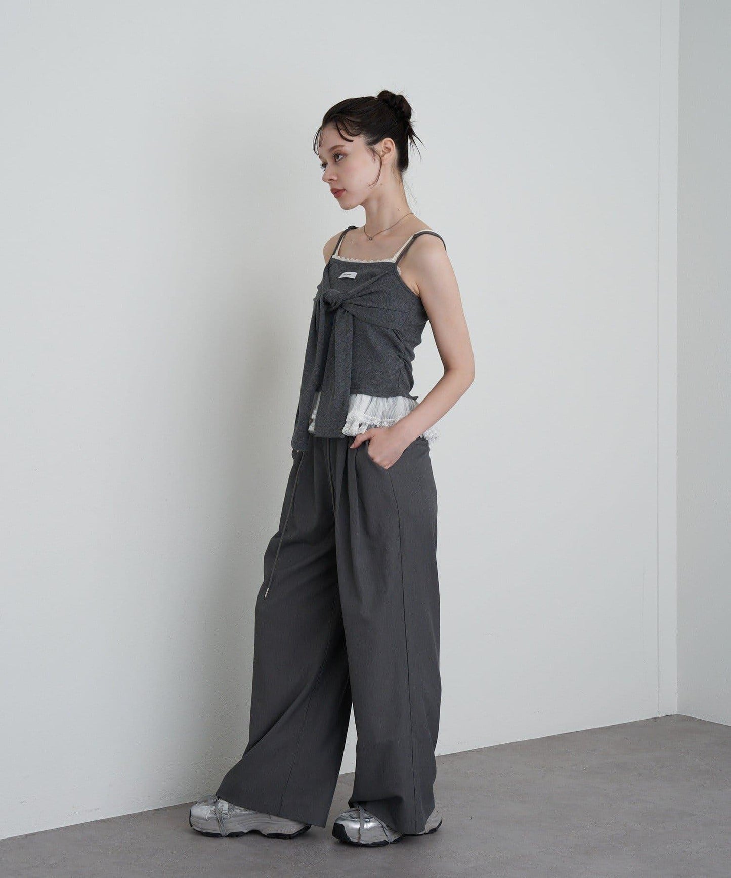 層疊設計吊帶背心