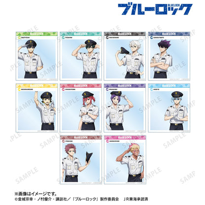《藍色監獄》繪製 車站工作人員ver. 交易SNS風格亞克力卡片（單品/全套BOX/10包入）