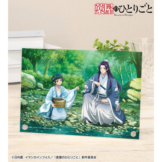 《藥屋少女的呢喃》_新繪 貓貓&壬氏 水上嬉戲ver. A5亞克力板