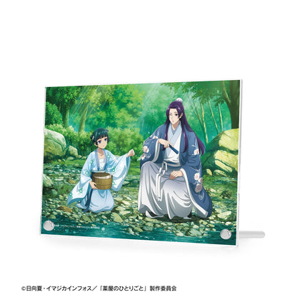 《藥屋少女的呢喃》_新繪 貓貓&壬氏 水上嬉戲ver. A5亞克力板