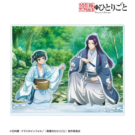 《藥屋少女的呢喃》_新繪 貓貓&壬氏 水上嬉戲ver. 亞克力場景擺件