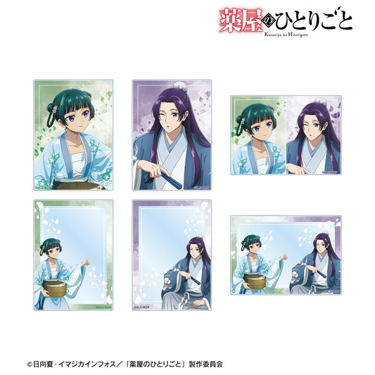 《藥屋少女的呢喃》全新繪製 水上嬉戲ver. 隨機亞克力卡片（單品/全套BOX）【BOX/6包入】