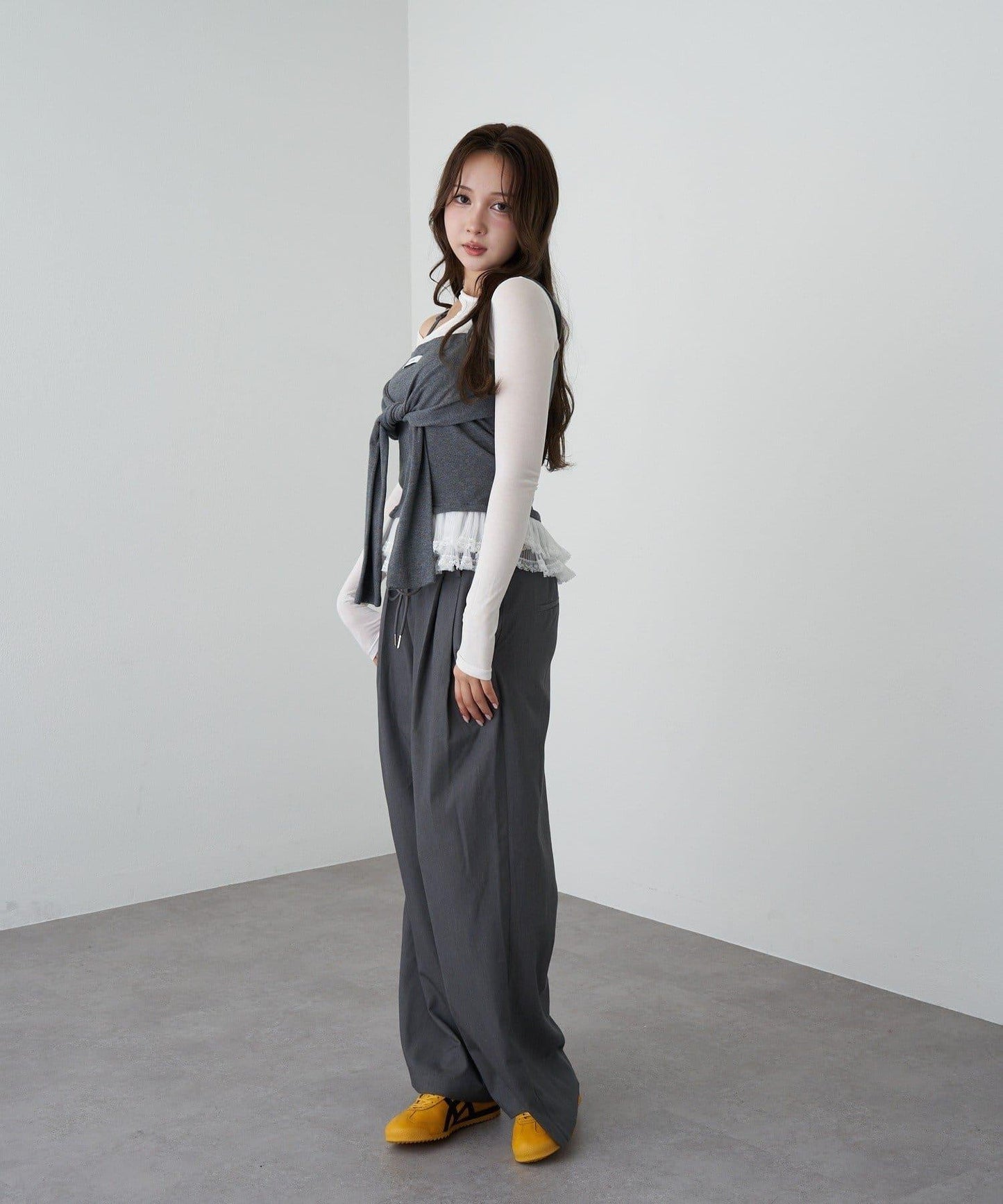 層疊設計吊帶背心