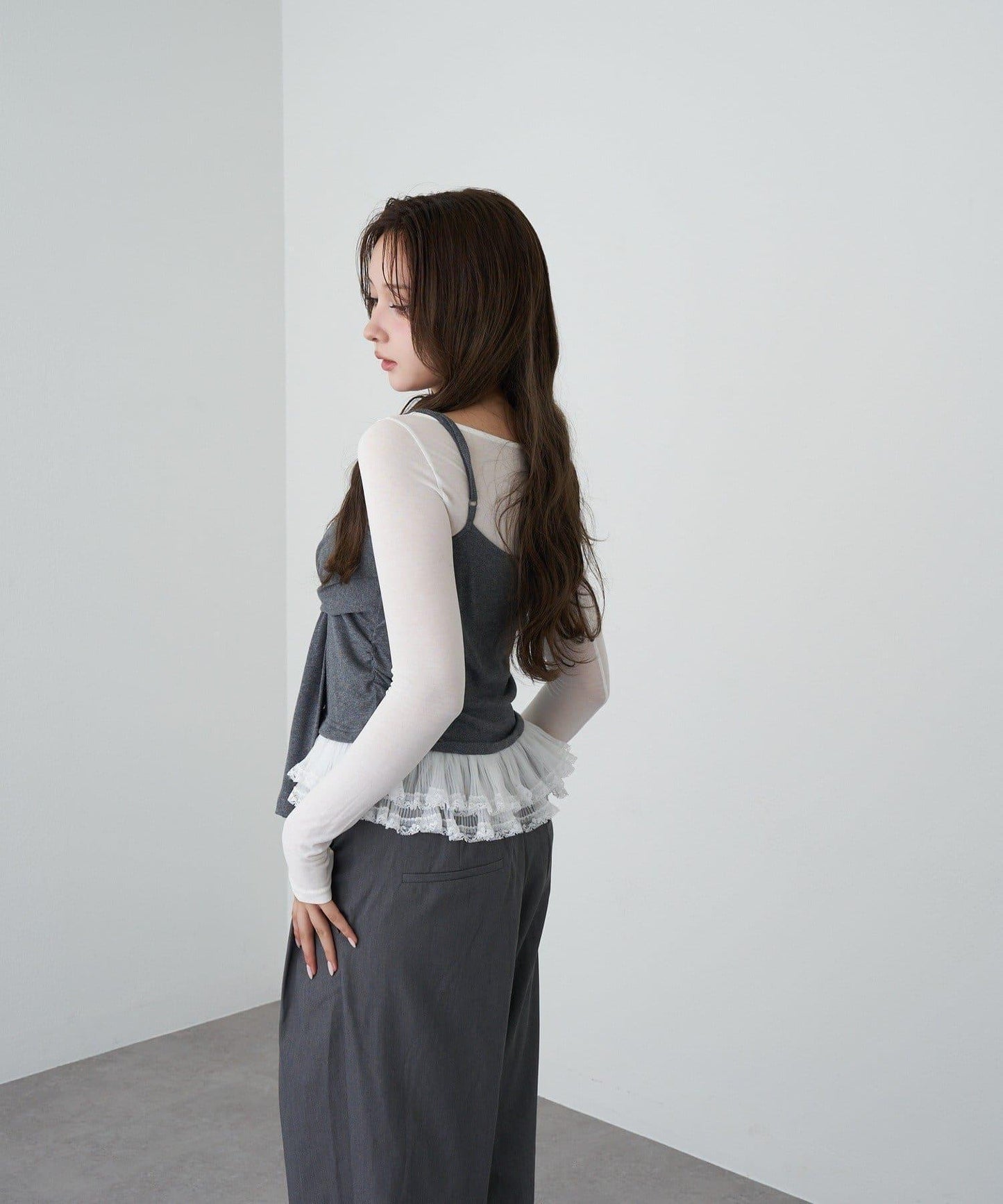 層疊設計吊帶背心