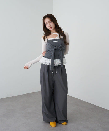 層疊設計吊帶背心