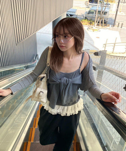 層疊設計吊帶背心