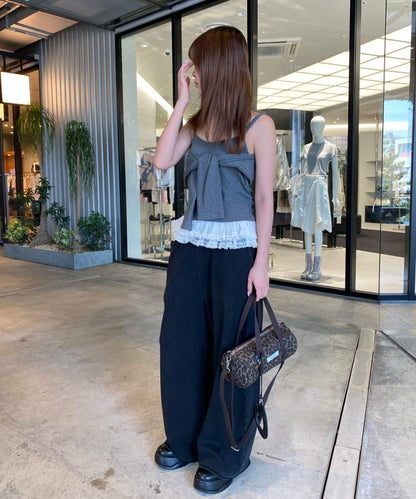 層疊設計吊帶背心