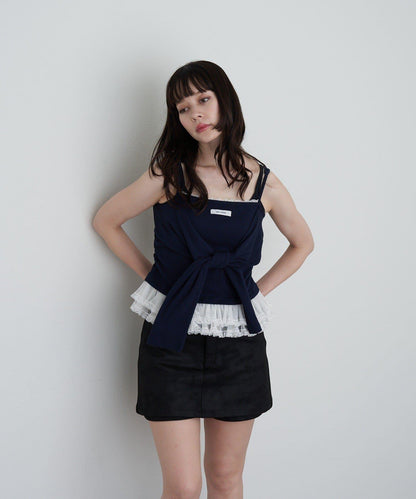 層疊設計吊帶背心
