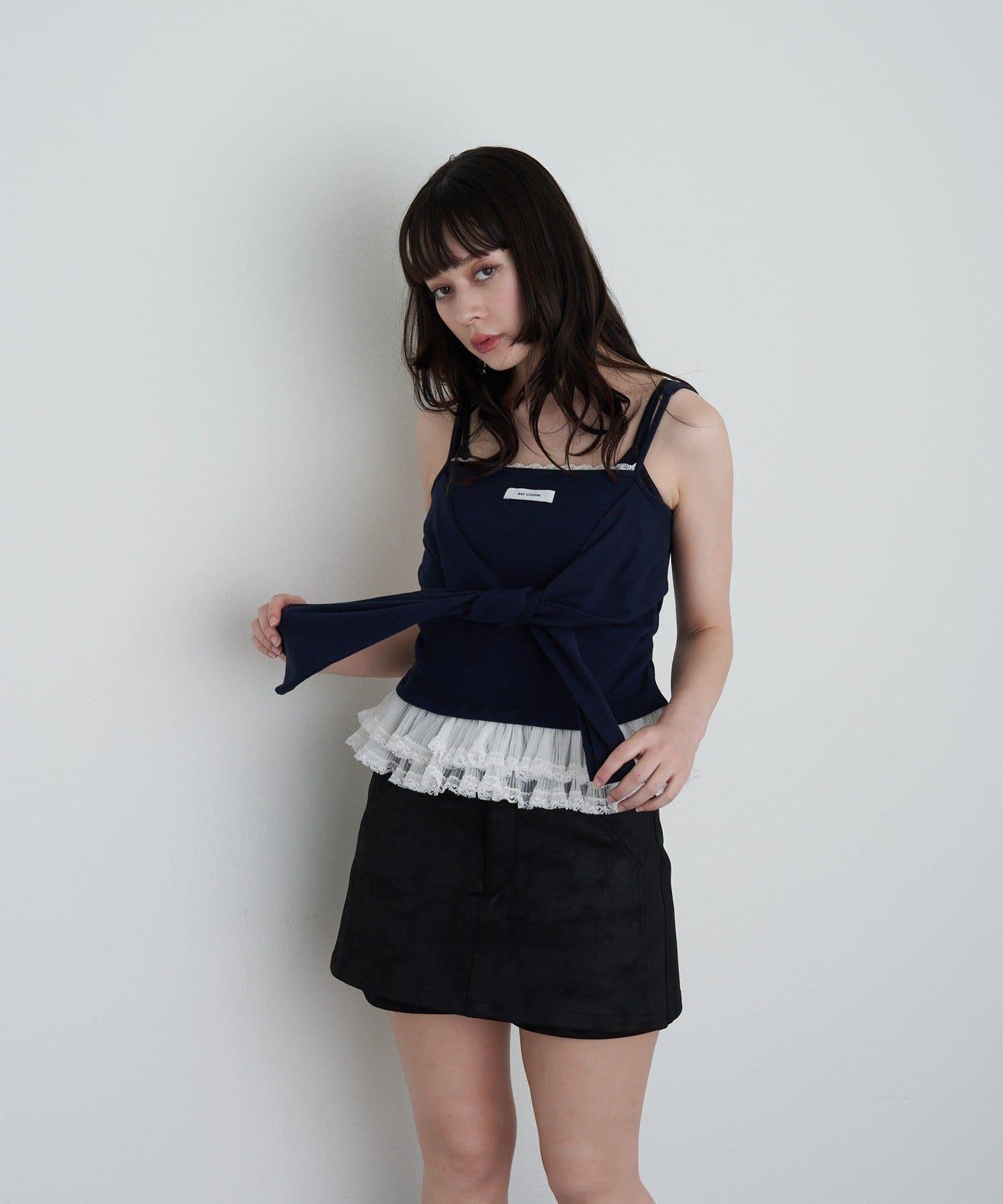 層疊設計吊帶背心