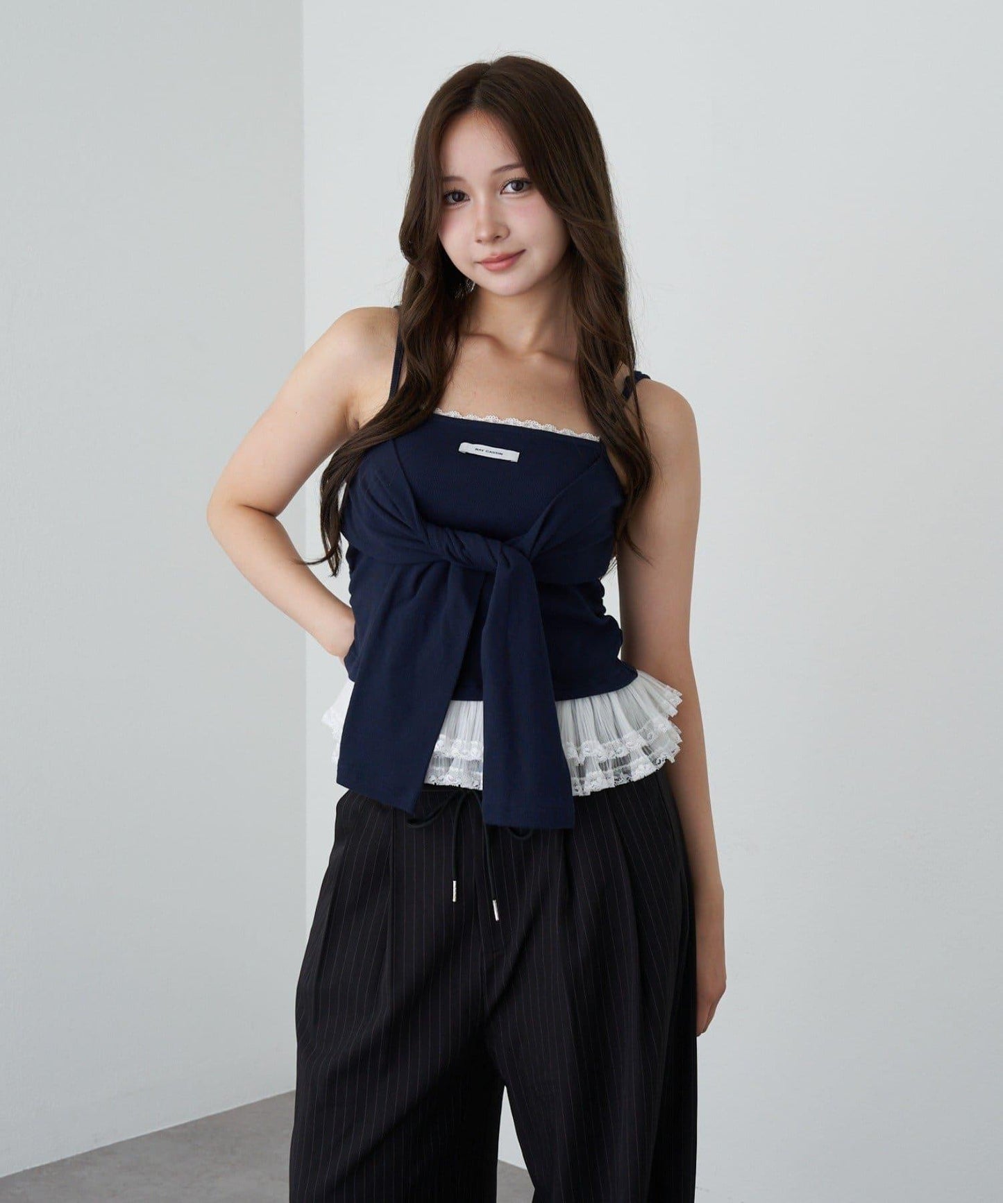 層疊設計吊帶背心