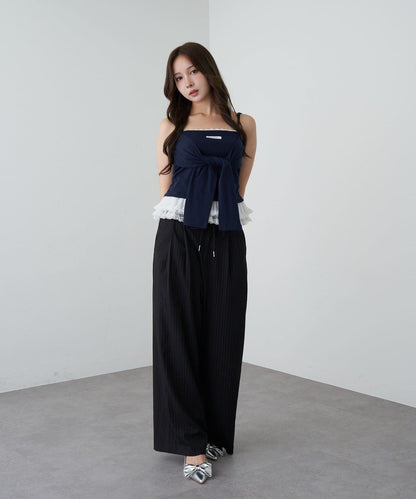 層疊設計吊帶背心