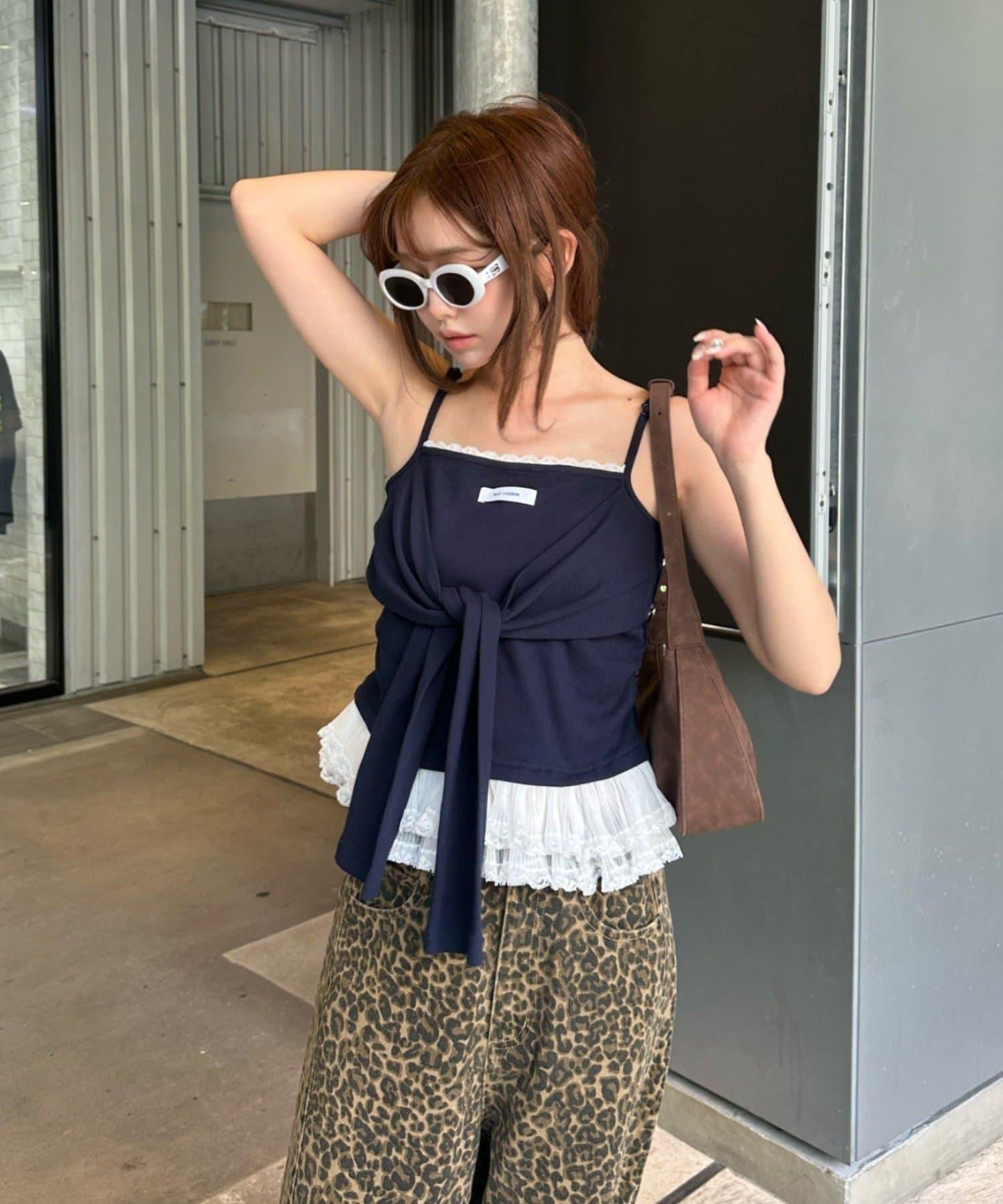 層疊設計吊帶背心