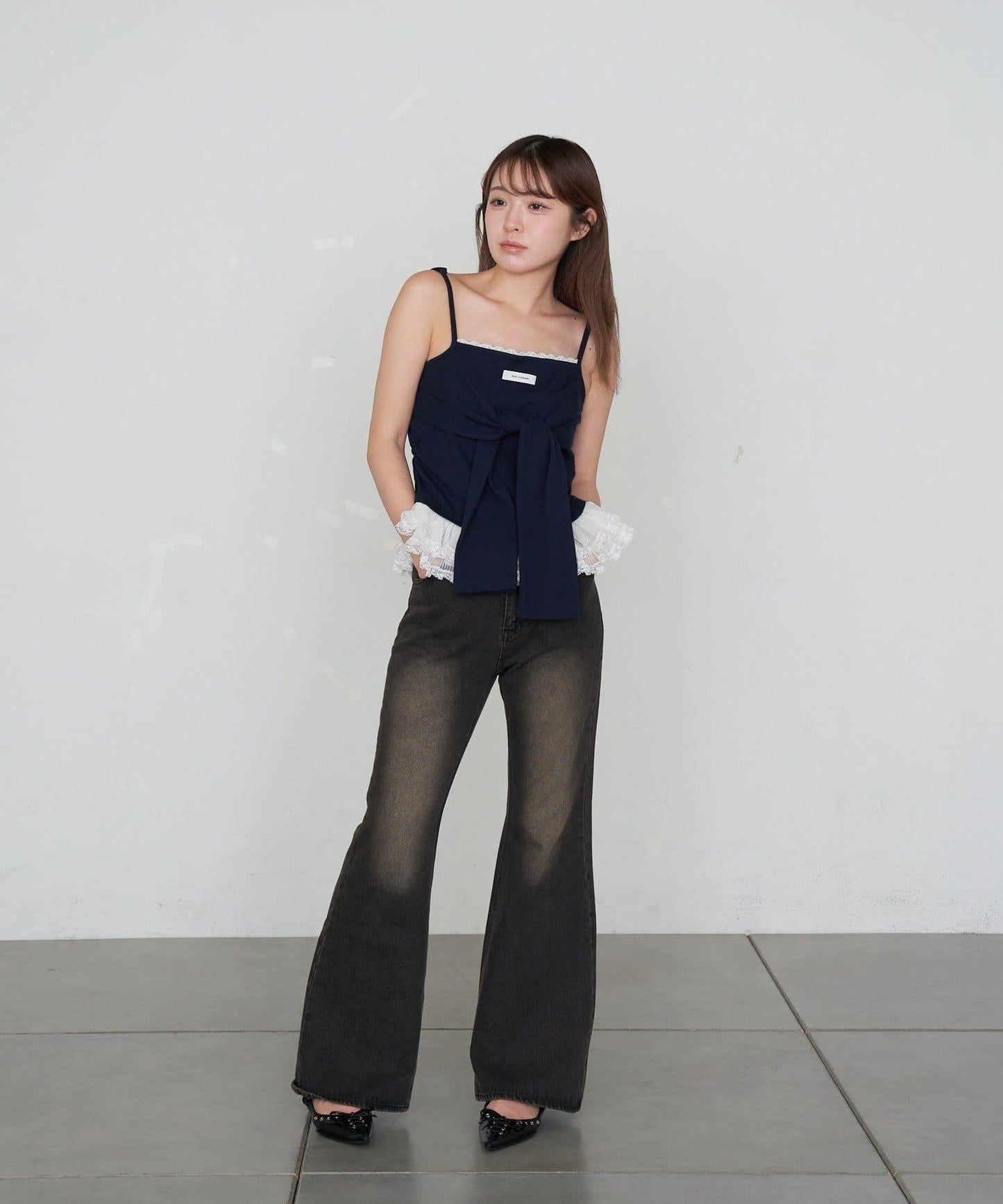 層疊設計吊帶背心