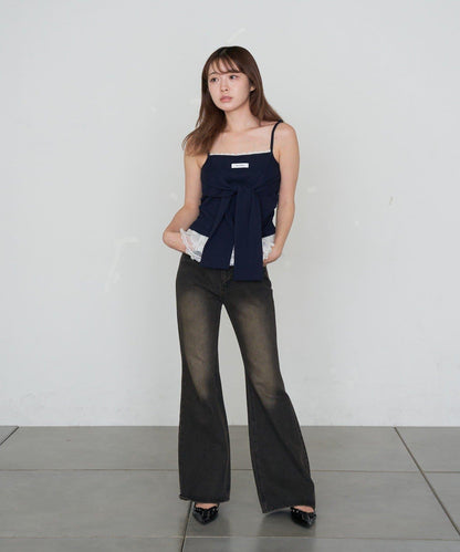 層疊設計吊帶背心