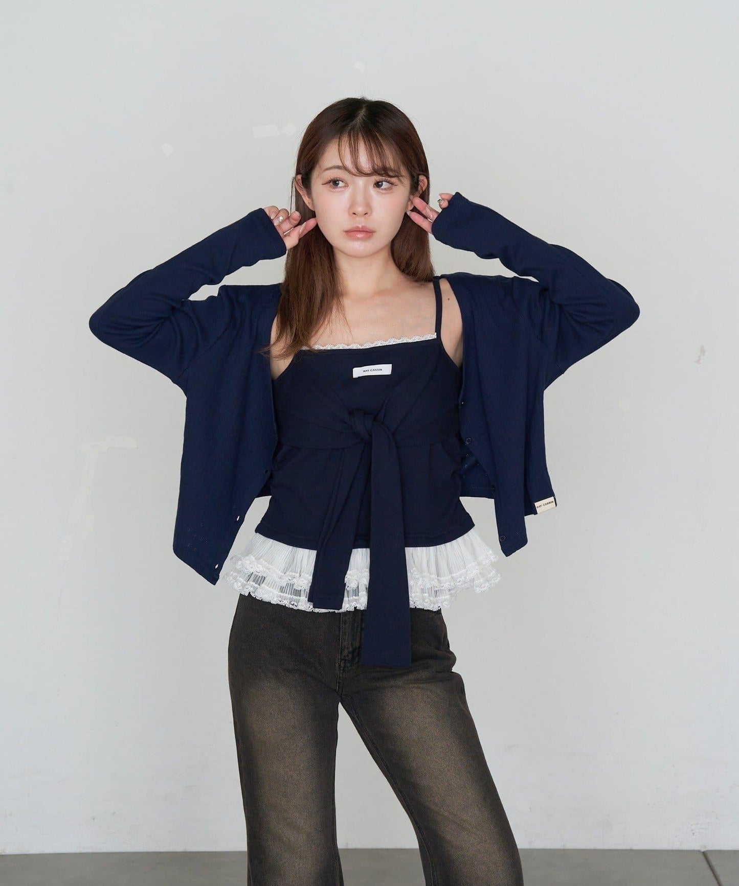 層疊設計吊帶背心