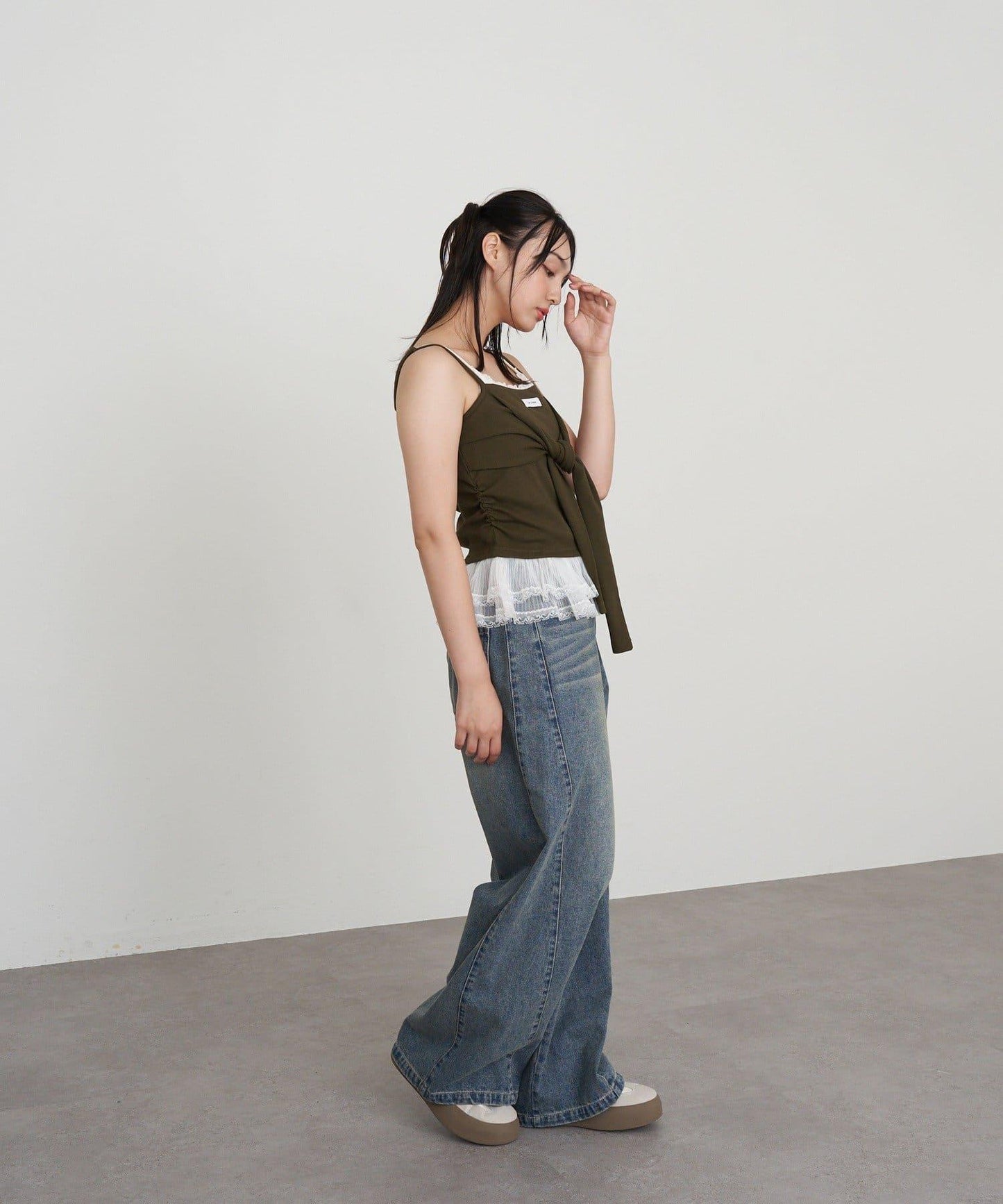 層疊設計吊帶背心