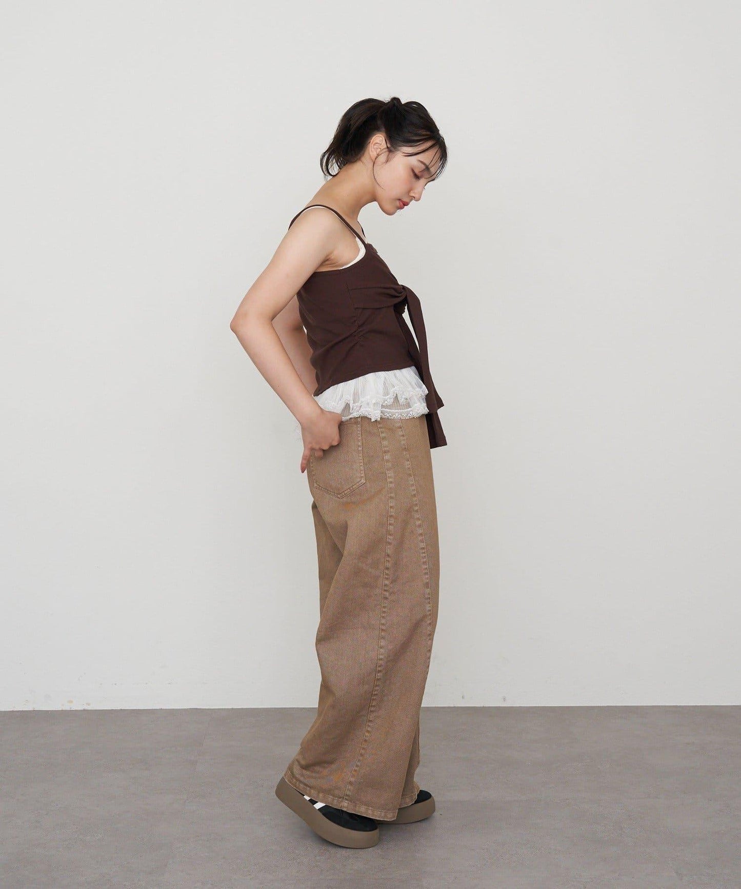 層疊設計吊帶背心