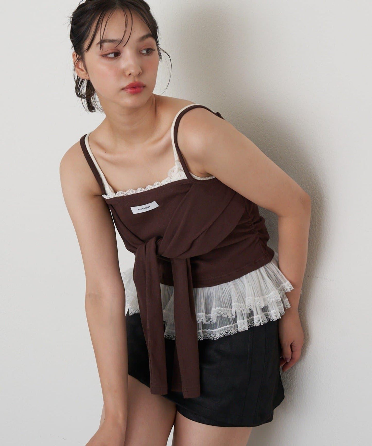 層疊設計吊帶背心