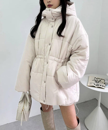 中長款仿羽絨