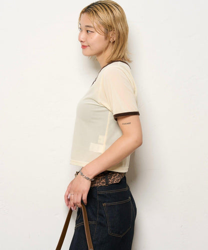 【WHO'S WHO gallery】燈籠袖天鵝絨亨利領上衣