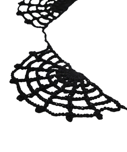 クロッシェ蜘蛛の巣ガーランド/Crochet Halloween