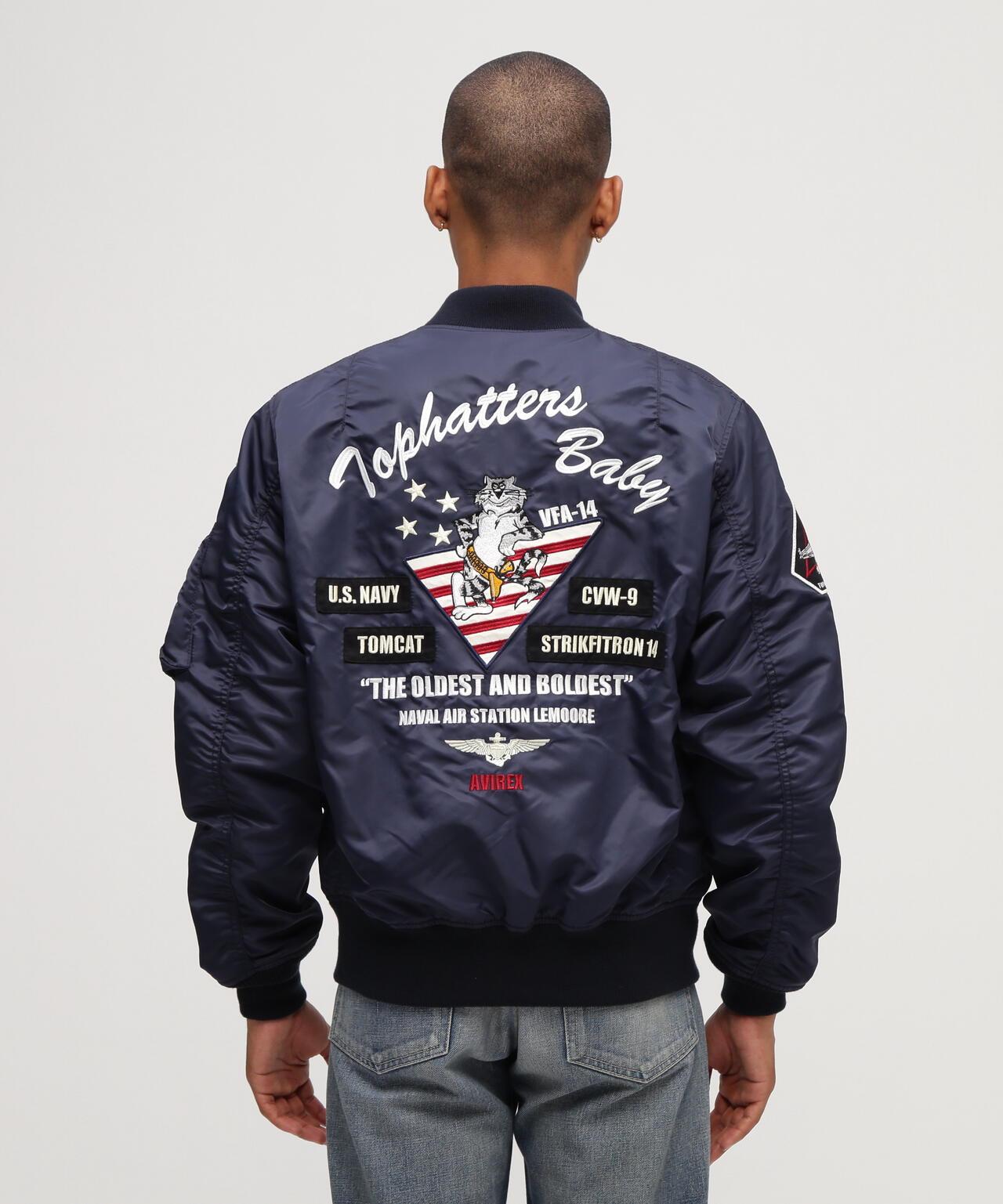 《&DEPOT限定》LIGHT MA-1 TOPHATTERS