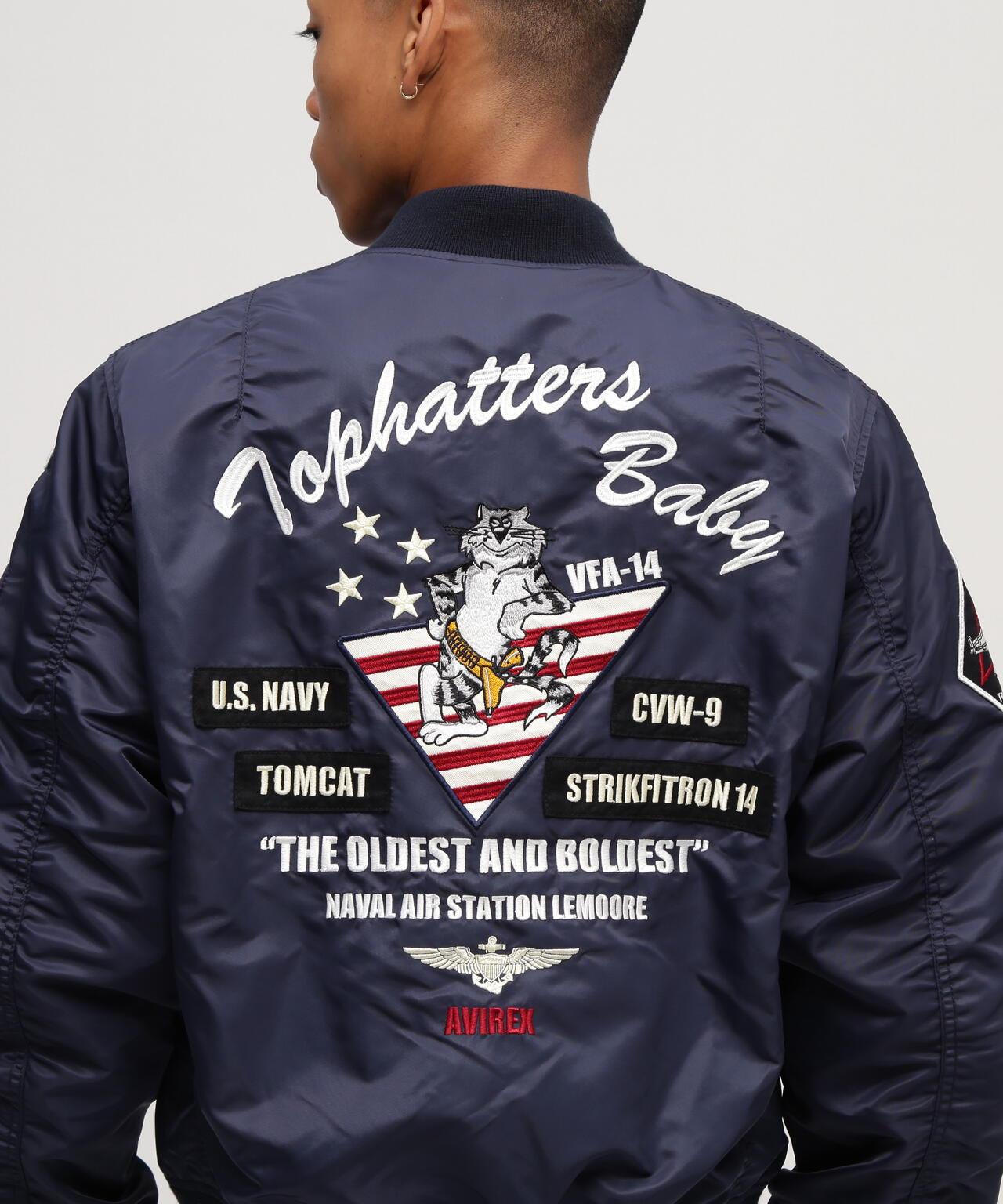 《&DEPOT限定》LIGHT MA-1 TOPHATTERS
