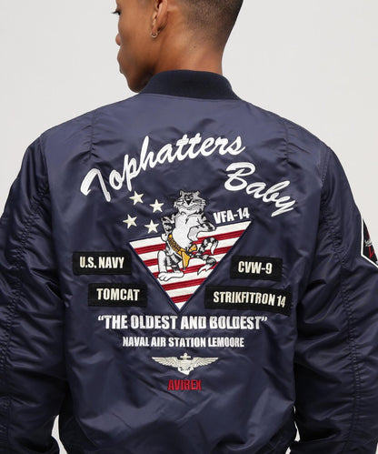 《&DEPOT限定》LIGHT MA-1 TOPHATTERS